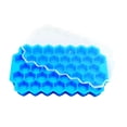 thumbnail image 1 of Eqslft Pack Honeycomb Silicone Ice Cube Trays, BPA-Free Reusable Easy Release 37 Grid Ice Cube Mold For Freezer, Hexagon Ice Cube Tray, Hexagonal Ice Cube Maker, 1 of 4