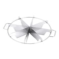 thumbnail image 1 of Eqslft Pie Cutter Cake Marker Round 14Inches Diameter Stainless Steel Cake Cutter Slicer Rust Proof, Divider with Side Handle Press, 6/7/9 Equal Portion Cake Cutting Tool, 1 of 8