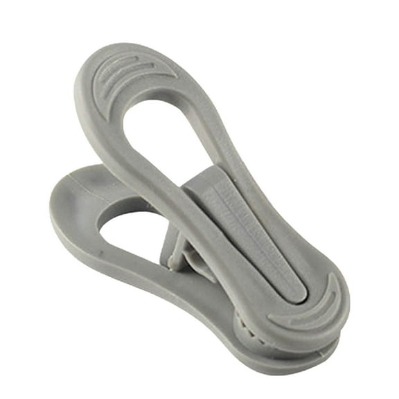 Eqslft Round Head Hanger Clips Plastic Clothes Pins, Heavy Duty Hanger Clips for Skirts, Pants, for Baby Clothes Hangers