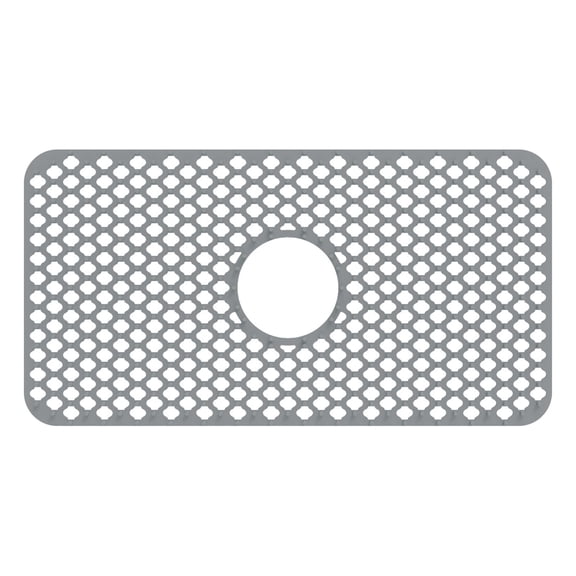 Eqslft Silicone Sink Protectors for Kitchen Sink,24"x 13" Kitchen Protector Accessory, Non- Heat Resistant Mat for Bottom of Farmhouse Porcelain Stainless Steel(1PC)