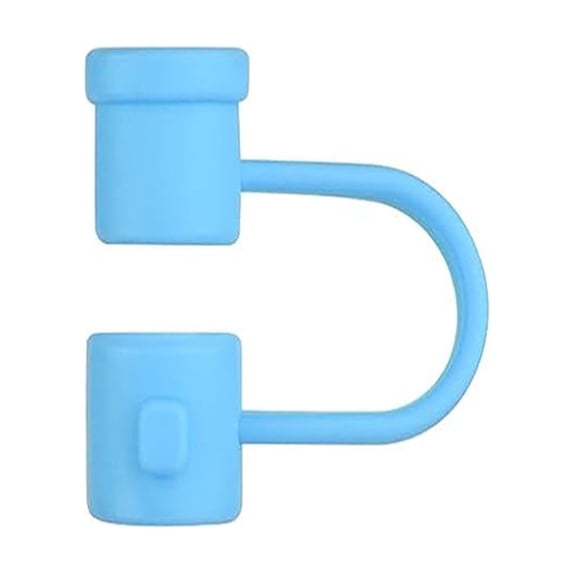 Eqslft Silicone Straw Covers Cap Drinking Caps ,Colorful Straw Plug Topper Dust Proof Tips Assorted Cololl Toppers Dust Proof Plugs for 6-8 mm Straws