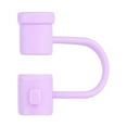 thumbnail image 1 of Eqslft Silicone Straw Covers Cap Drinking Caps ,Colorful Straw Plug Topper Dust Proof Tips Assorted Cololl Toppers Dust Proof Plugs for 6-8 mm Straws, 1 of 5