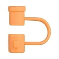 thumbnail image 1 of Eqslft Silicone Straw Covers Cap Drinking Caps ,Colorful Straw Plug Topper Dust Proof Tips Assorted Cololl Toppers Dust Proof Plugs for 6-8 mm Straws, 1 of 5
