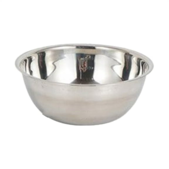 Eqslft Stainless Steel Mixing Bowl Thickened 3-Piece Set, Nested Flat Bottom, Kitchen Food Storage Organizer for Baking, Salad Prep, Vegetable Washing