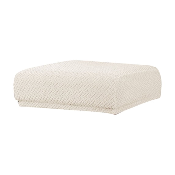 Eqslft Stool Covers Rectangle - 1 Pack Stretch Oilproof Waterproof PU High Chair Cover Vanity Stool Cover Pub Counter Bar Stool Covers Saddle Seat Cover with Elastic Bands
