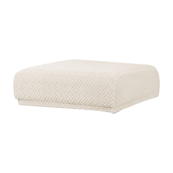 Eqslft Stool Covers Rectangle - 1 Pack Stretch Oilproof Waterproof PU High Chair Cover Vanity Stool Cover Pub Counter Bar Stool Covers Saddle Seat Cover with Elastic Bands