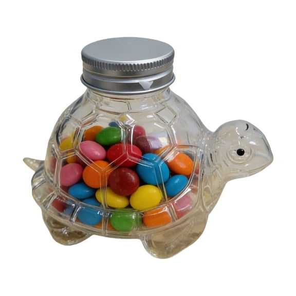 Eqslft Transparency Airtight Treat Candy Jar Easy to Dishwasher Safe Glass Container for Kitchen Countertop Storage Transparency Pet Food Jar