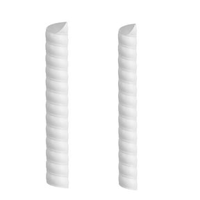 Eqslft Tree Trunk Protector,Plastic Spiral Tree Guard Tree Trunk Protector Wrap To Young Trees From Damage Caused By Deer Cats Rabbits Mowers
