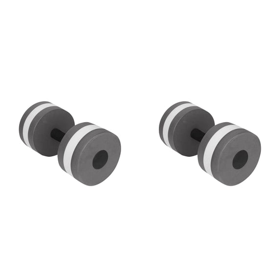 Eqslft Water Weights Dumbbells Set 2 Pcs, Water Aerobic Exercise Foam Dumbbells Pool Resistance Fitness Equipment For Swimming Pool & Water Exercise