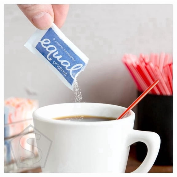 Equal 1 Gram Sugar Substitute Packets - 2,000/Case