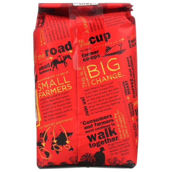 Equal Exchange Authentic Fair Trade Small Farmer Coffee, 12 Oz