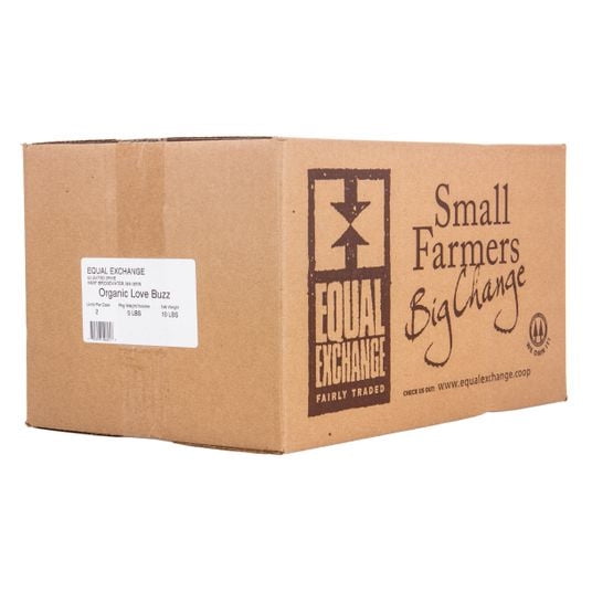 Equal Exchange Coffee, Whole Bean, Love Buzz Blend, Organic-2 x 5 lb