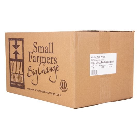 Equal Exchange Coffee, Whole Bean, Mind, Body & Soul Blend, Organic-2 x 5 lb