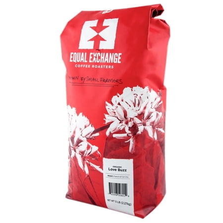 Equal Exchange Organic Love Buzz Whole Bean Coffee 5 lb.