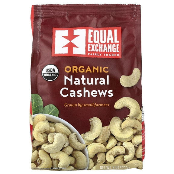 Equal Exchange 227366 Organic Cashews 8 oz.