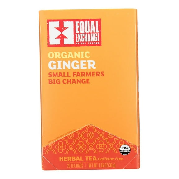 Equal Exchange - Tea Ginger - Case of 6-20 CT
