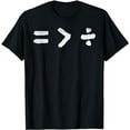 thumbnail image 1 of Equal Greater Than Divide Equality LGBT BLM Black Pride Gift T-Shirt, 1 of 5