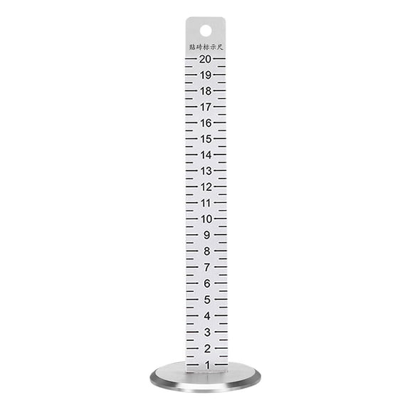 Equal Height Ruler Artifact Leveling Positioning Tool Metal Ceramic Tool Positioning Horizontal Ruler