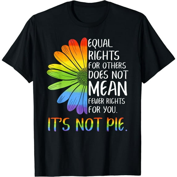 Equal Rights For Others Does Not Mean Fewer Rights For You T-Shirt Black 4X-Large