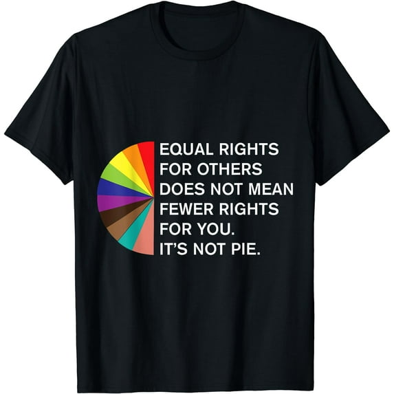 Equal Rights For Others Does Not Mean Fewer Rights For You T-Shirt Black Large