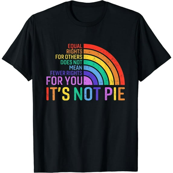 Equal Rights For Others Does Not Mean Fewer Rights For You T-Shirt Black X-Large