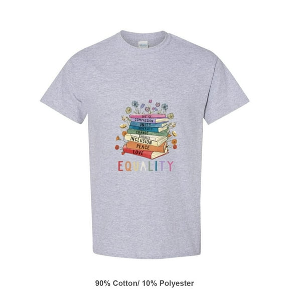 Equal Rights Human Rights Equality Justice Peace Love Activist Support Gift T-Shirt, for men & women, up to size 5XL