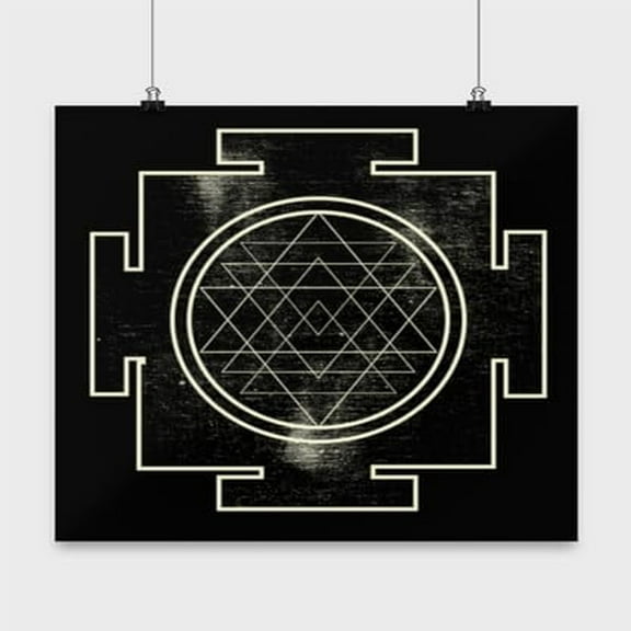 Equal Symbol Wall Art - Modern Home Decor - 13x13 Poster Print - Living Room