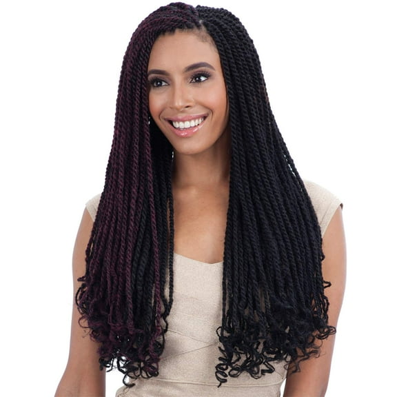 Equal Synthetic Hair Double Strand Cuban Braid 24" (3-Pack, 1)