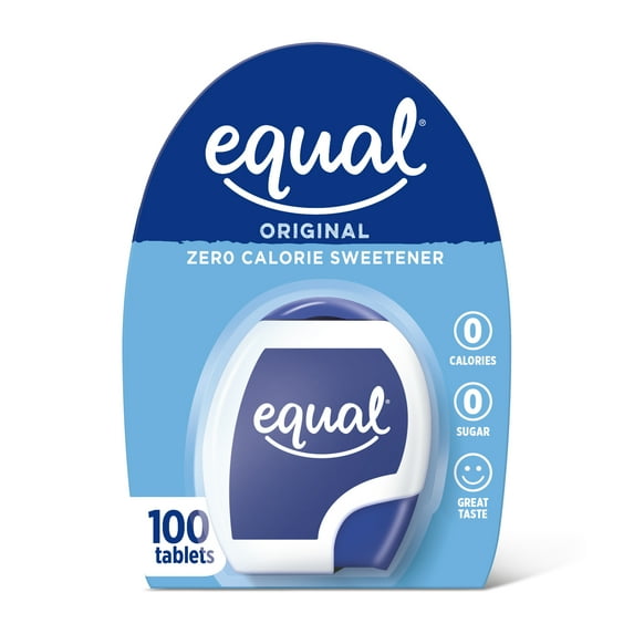 Equal Zero Calorie Sweetener Tablets, Sugar Substitute To Go, 100 Ct