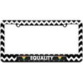 thumbnail image 1 of Equality Gay Lesbian Rights License Plate Tag Frame, Multiple Colors, 1 of 1