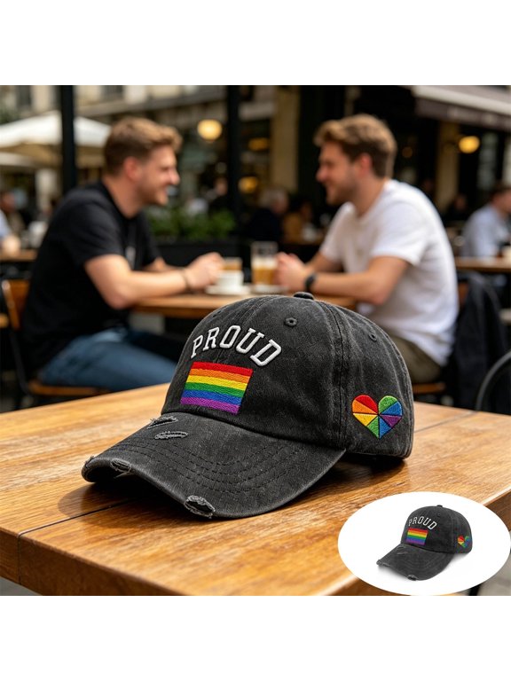 Equality Graphic Baseball Cap, Statement Hat for Pride Events, Charity Walks, Fall Outings, and Casual Everyday Wear
