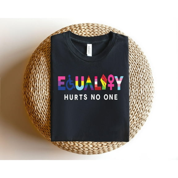 Equality Hurts No One Shirt, Black Lives Matter, Equal Rights, Pride Shirt, LGBT Shirt, Social Justice,Human Rights, Anti Racism, Gay Pride 1872981017