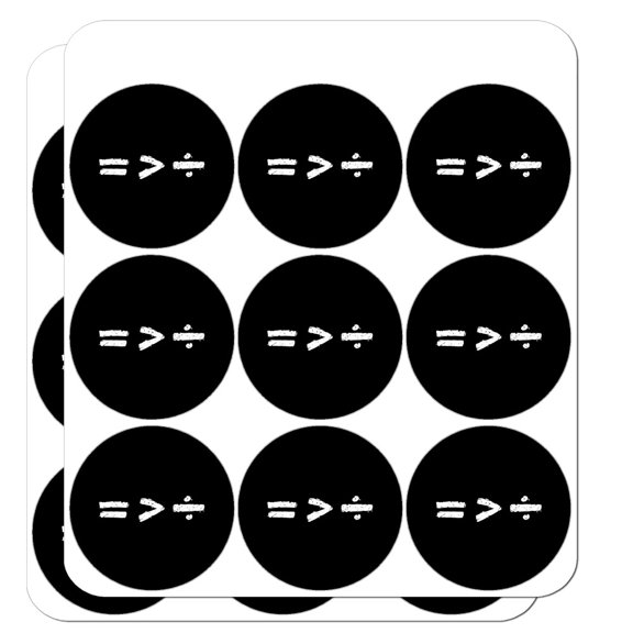 Equality Math Planner Calendar Scrapbooking Crafting Stickers