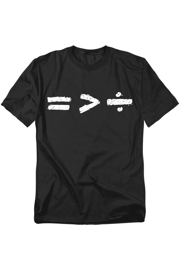 Equality Math Unisex Graphic Tee For Men & Women