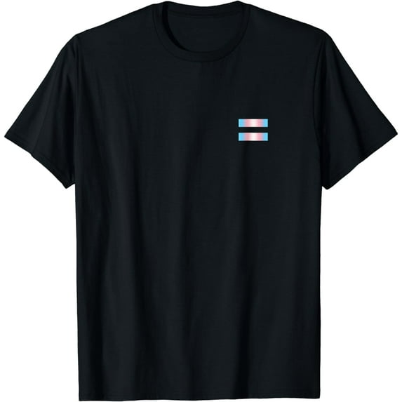 Equality Subtle Trans Pride Flag Transgender Rights Ally T-Shirt