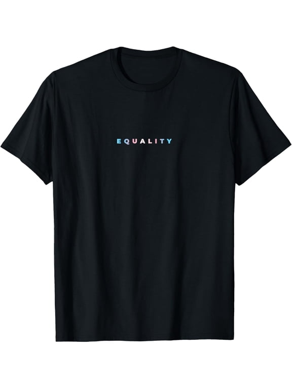 Equality Subtle Trans Pride Flag Transgender Rights LGBTQ T-Shirt