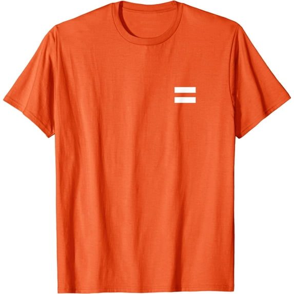 Equality Symbol Subtle Pride Minimalist LGBT Gay Rights T-Shirt