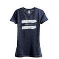 thumbnail image 1 of Equality Women's Fashion Relaxed T-Shirt Tee Heather Navy Medium, 1 of 3