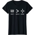 thumbnail image 1 of Equality is Greater Than Division Social Justice Math T-Shirt, 1 of 3