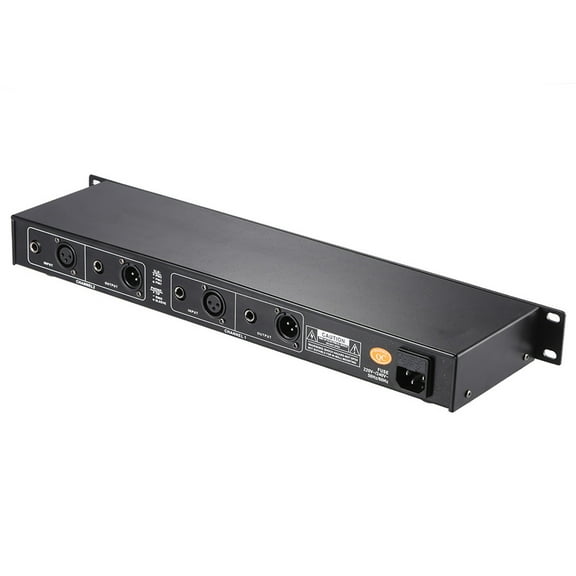 Equalizer,15-band Equalizer 1u Dual Channel 15-band Equalizer 1u Mount Channel 15-band Equalizer Mount Eq-215 With Rusuo Channels Fapao Rookin Koeb With Cable Black Plug