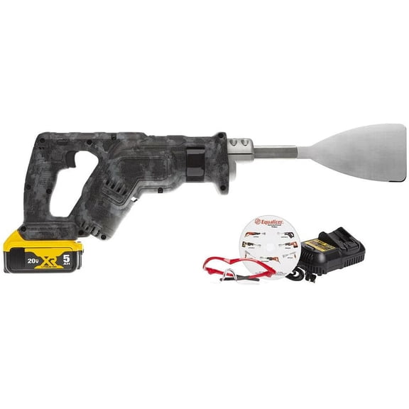 Equalizer BlackHawk BH2019 Windshield Cut-Out Tool Kit 20V Auto Glass Removal Tool with Battery, Charger & Blade, Heavy-Duty 20-Amp Brushless Motor