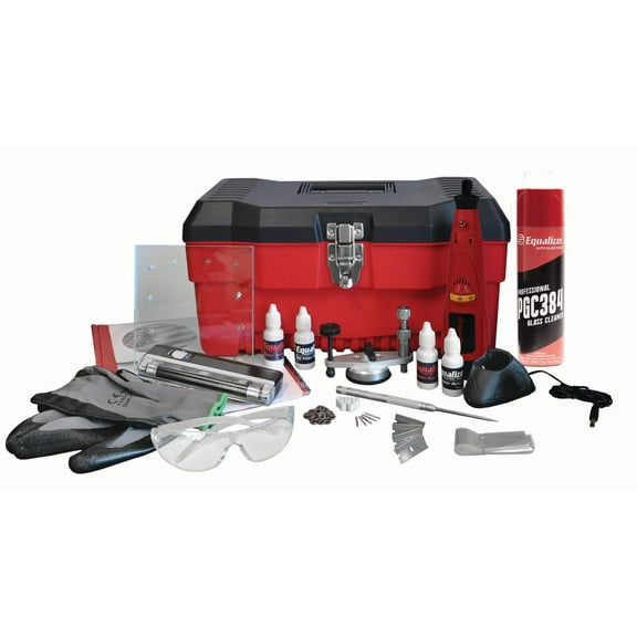 Equalizer Deluxe Windshield Repair Kit - Essentials for windshield repair