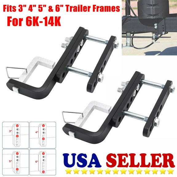 Equalizer Hitch Trailer Sway Bar Fits 3",4",5" & 6" Trailer Frames for 6K-14K US