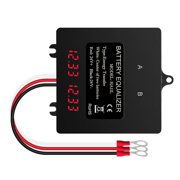 Equalizer Intelligent Balancer for Lead-Acid Lithium Batteries 24V Digital 2X12V ywm58