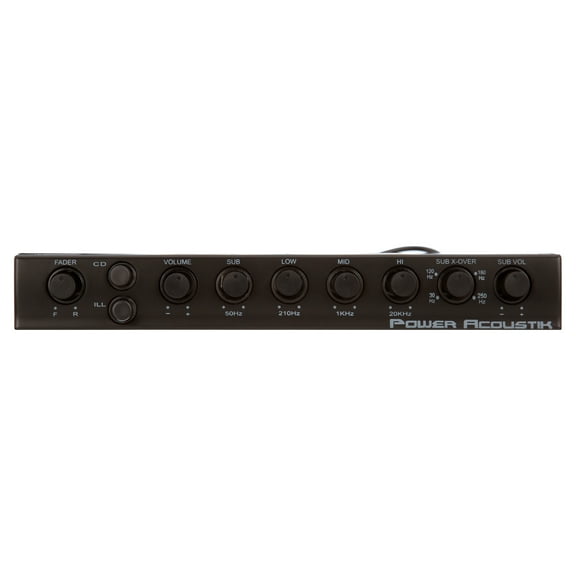 Power Acoustik Pre-Amp Equalizer with Isolated Power Supply PWM-19