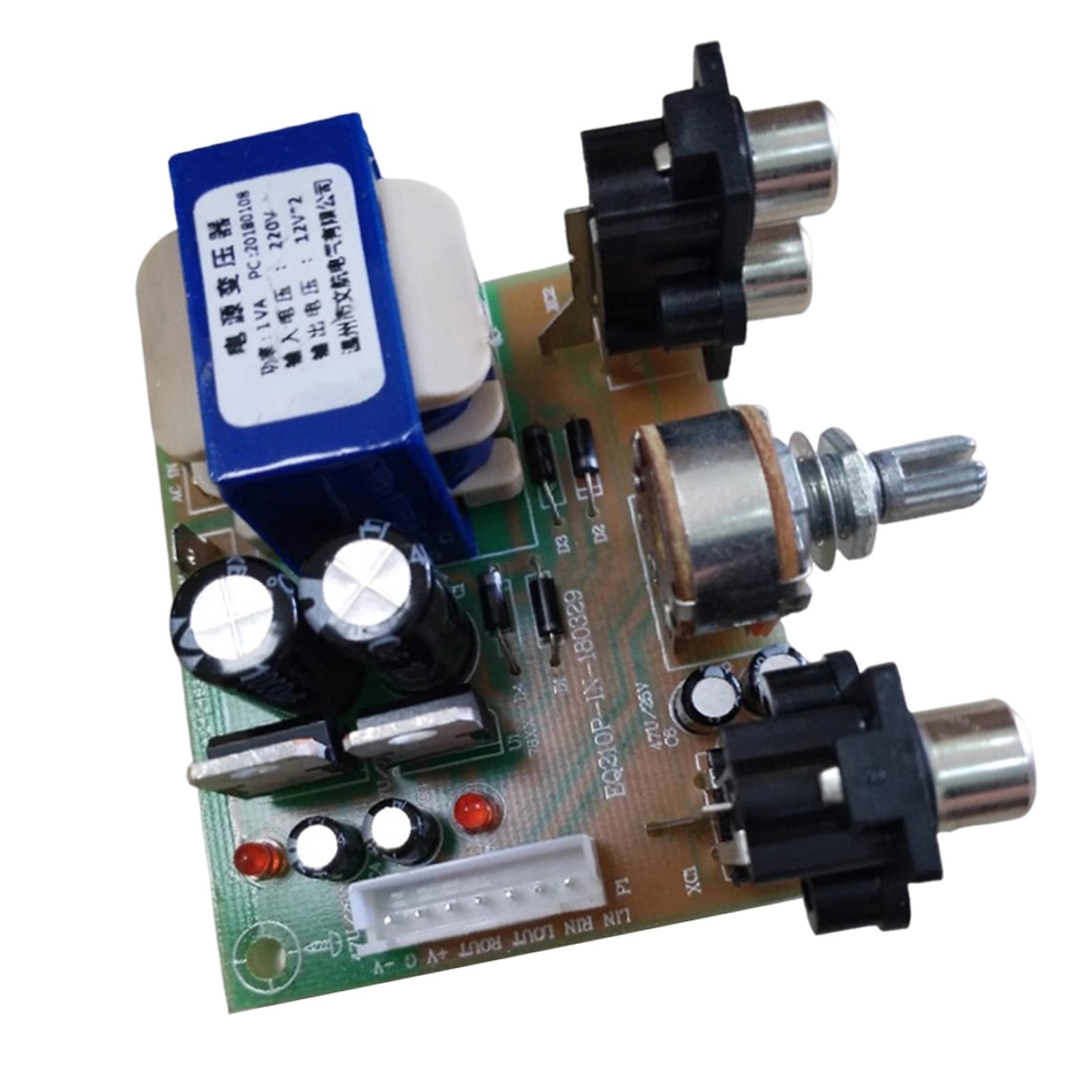 Equalizer Power Supply Board With Volume Control Dual Power Regulated