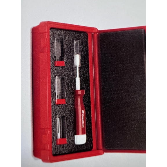 Equalizer SK345 SuperScraper Kit Professional Urethane Removal Tool, Windshield Pinch Weld Scraper Set with Quick-Change Blades, Aluminum Handle Auto Glass Prep System