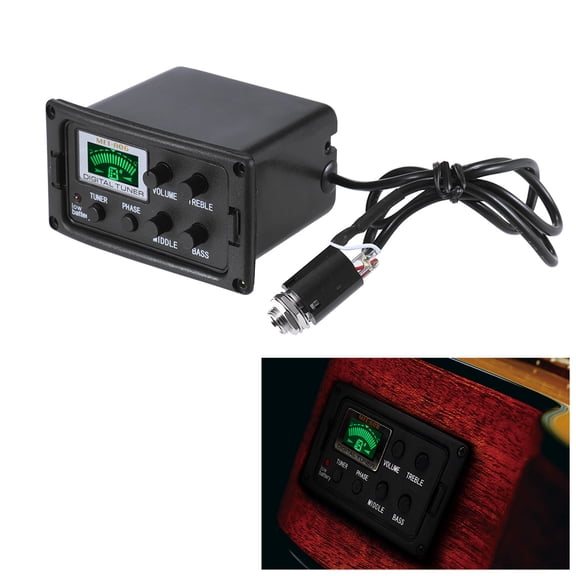 Equalizer,Tuner Function Lcd Function Lcd Display Eq Equalizer Tone Pickup With Tuner Preamp Pickup With And Amplifier 3-band Eq Equalizer With Tuner Function Equalizer Tone And Dsfen