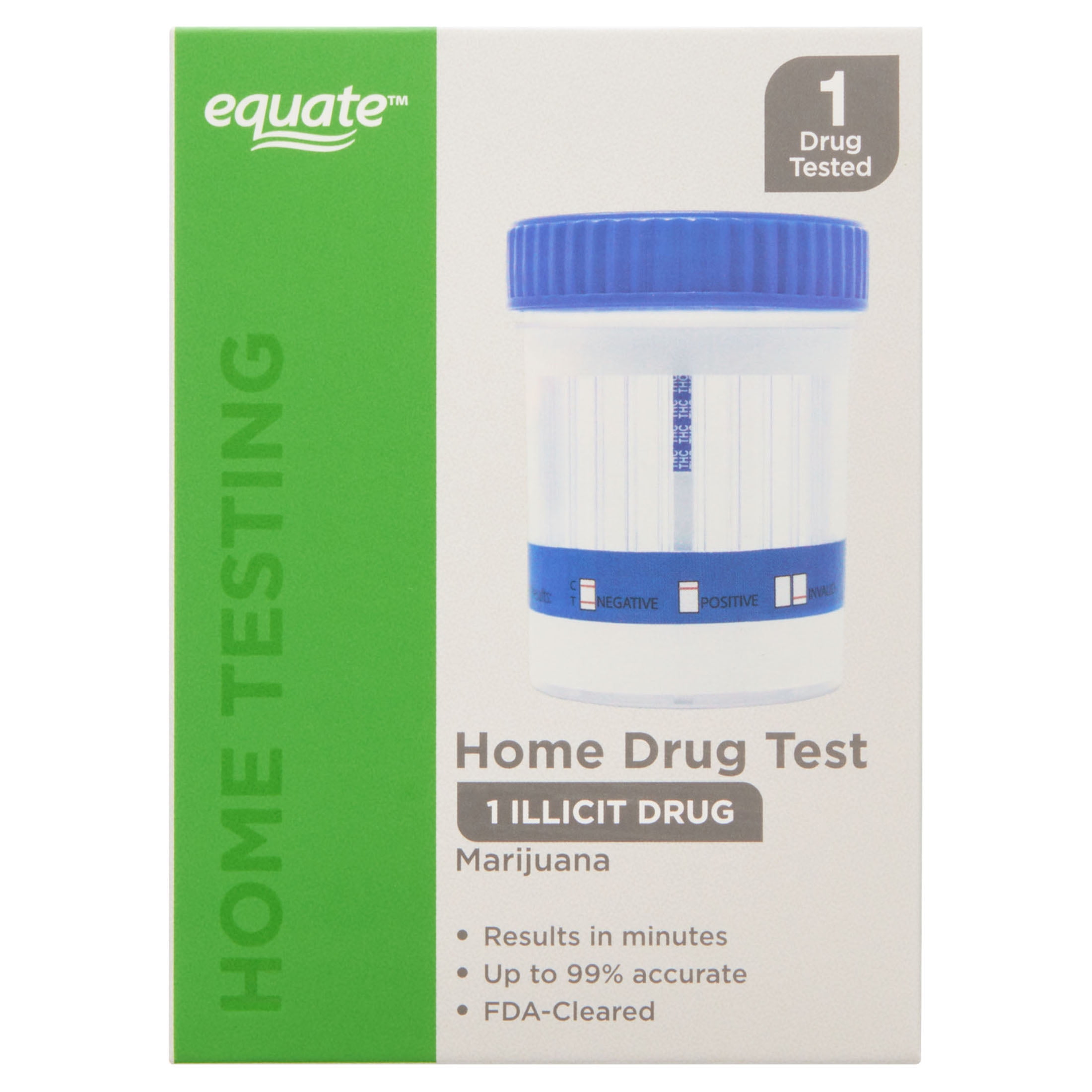 Test de Drogas Doble THC (Marihuana)-Cocaina