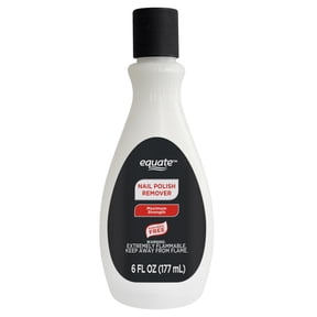 Equate Maximum Strength 100% Acetone Nail Polish Remover, 6 fl oz